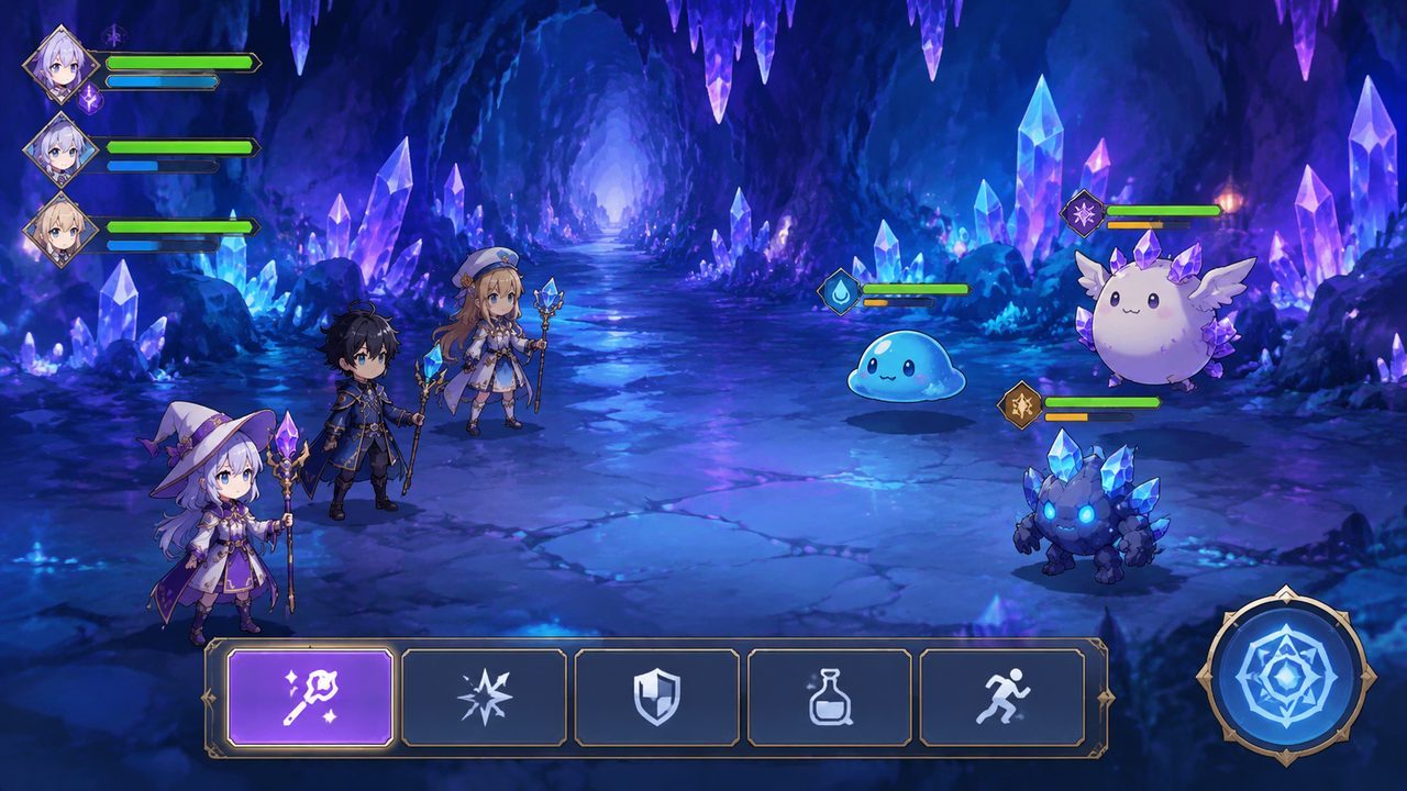 魔法师露娜 角色养成 预览图 1